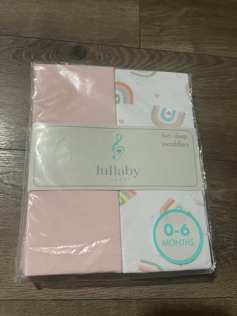 Lullaby Lane 2 Sleep Swaddlers Size 0-6 Months New